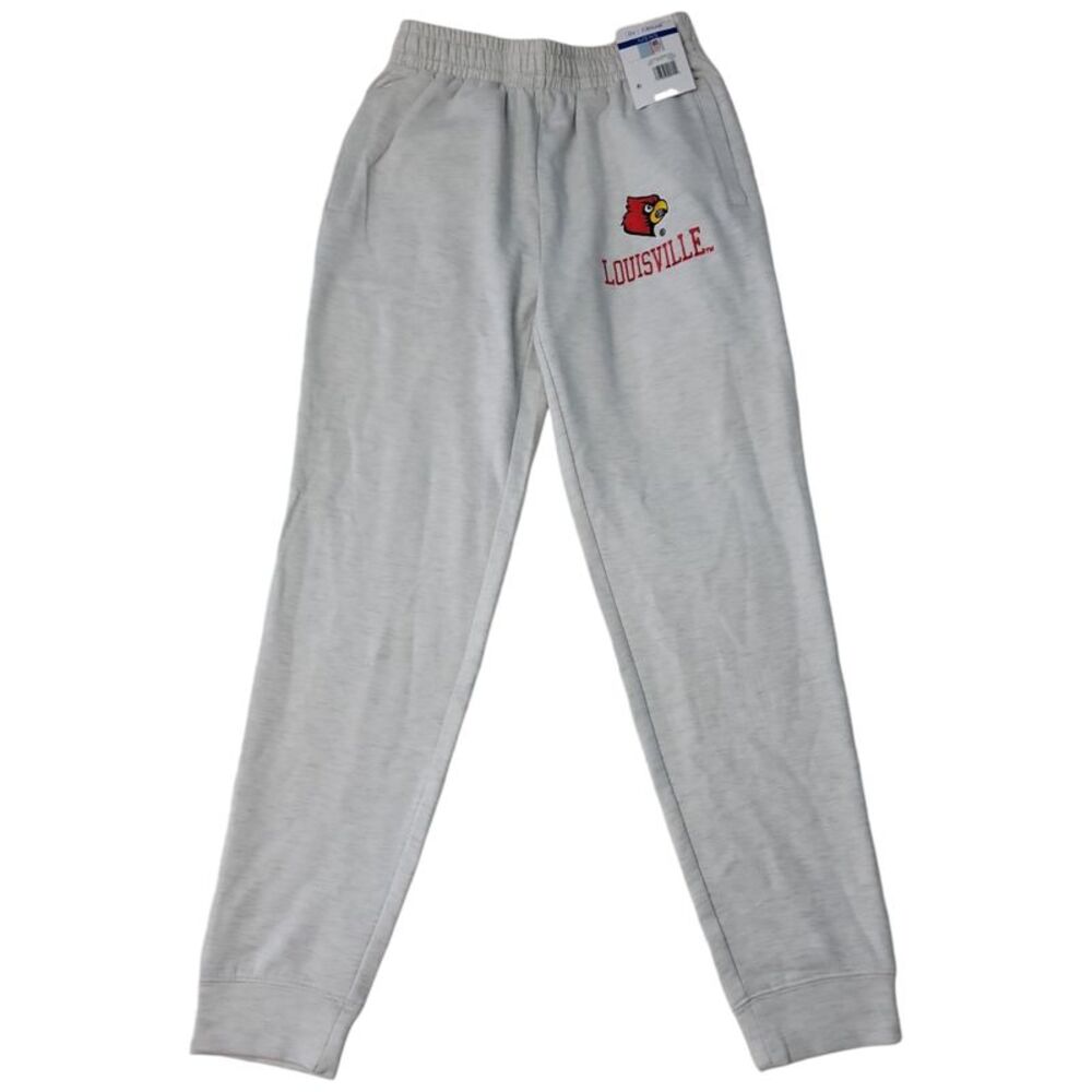 Louisville Cardinals - NCAA Adult Elastic Waistband Side Pockets Drawstring Flee